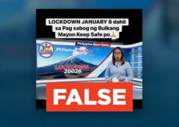 FACT CHECK: January 8 Luzon lockdown claim is FALSE