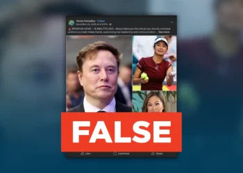 FACT CHECK: Elon Musk and Karen Davila did not argue over Alex Eala