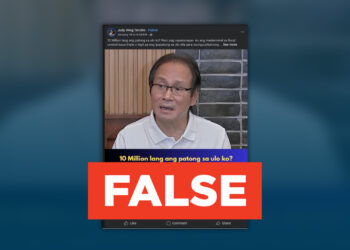 FACT CHECK: Atong Ang never offered to triple the ₱10-million bounty on flood control scandal masterminds