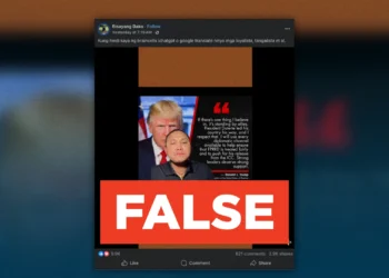 FACT CHECK: Trump did NOT promise to secure Duterte’s ICC release