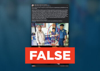 FACT CHECK: Lost ₱305,000 was returned to authorities in Ifugao by grandchild and grandfather