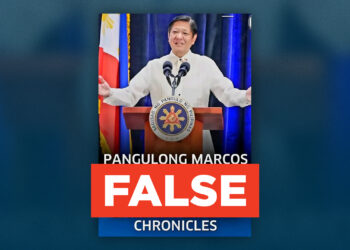 FACT CHECK: Marcos did not rank first in a presidential preference survey with a 77.7% approval rate