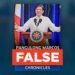 FACT CHECK: Marcos did not rank first in a presidential preference survey with a 77.7% approval rate