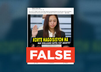FACT CHECK: Supreme Court did not order expulsion of Rep. Bienvenido Abante Jr.