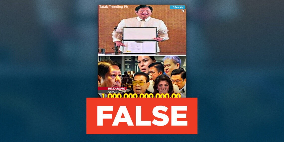 FAKE NEWS: Marcos Jr. recovered ₱1 trillion from stolen flood control projects’ funds
