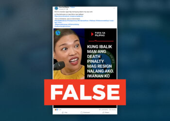 FACT CHECK: Kristina Conti did not say she would resign over death penalty reinstatement