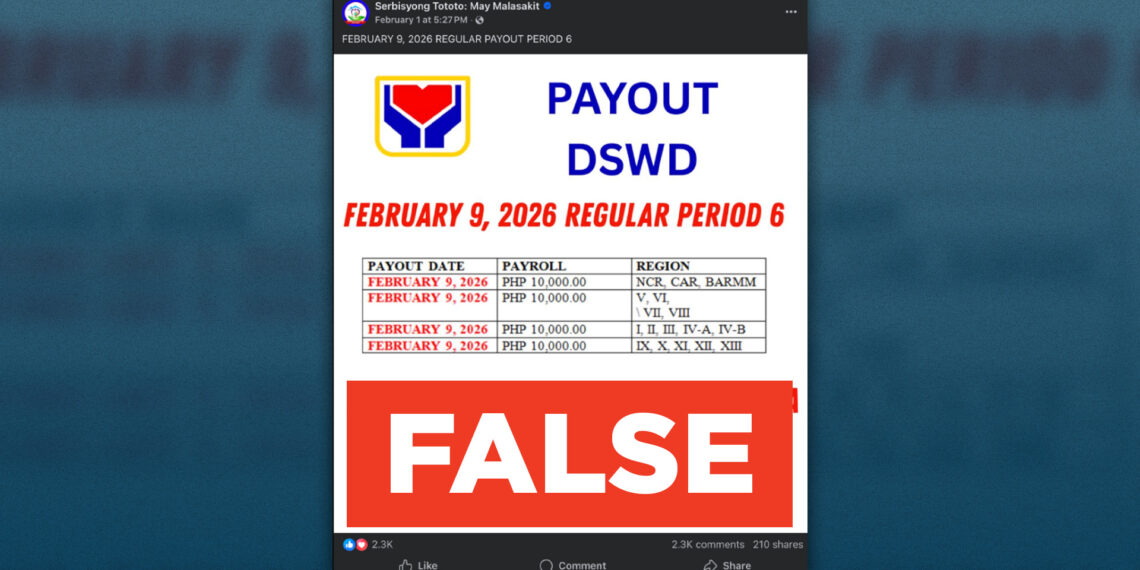 FACT CHECK: DSWD not giving ₱29,000 cash aid to Facebook commenters
