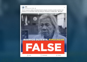 FACT CHECK: ICC has not ruled that Duterte can return with a tracker