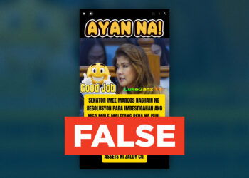 FACT CHECK: Senators Tito Sotto and Ping Lacson are not under investigation for pictures riding Zaldy Co’s air assets.