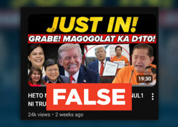 FACT CHECK: No record of Martin Romualdez being arrested in the United States
