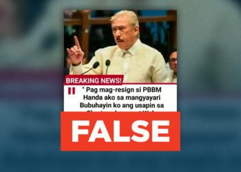FACT CHECK: Senate President Tito Sotto does not want to be the prime minister of the Philippines