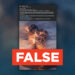 FACT CHECK: Viral post falsely claims massive lightning-filled eruption of Taal Volcano
