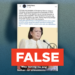 FACT CHECK: Claire Castro did not say President Marcos Jr. “does not have long to live”