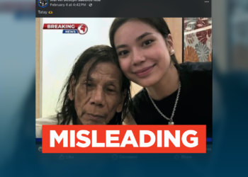FACT CHECK: Image of former President Duterte with long hair beside Kitty Duterte is AI-generated