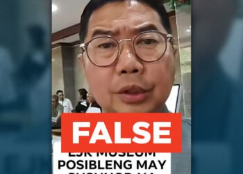 FACT CHECK: Fr. Flavie Villanueva did not declare EJK victims as ‘future saints’