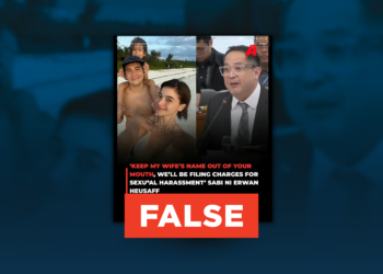 FACT CHECK: No verified statement from Erwan Heussaff about filing sexual harassment charges