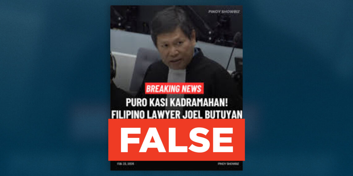FACT CHECK: ICC judges did not walk out during Atty. Joel Batuyan’s opening remarks