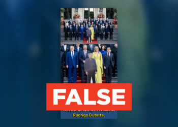 FACT CHECK: Presidents and world leaders did not gather in The Hague, Netherlands, to demand the release of former President Rodrigo Duterte from the ICC prison.