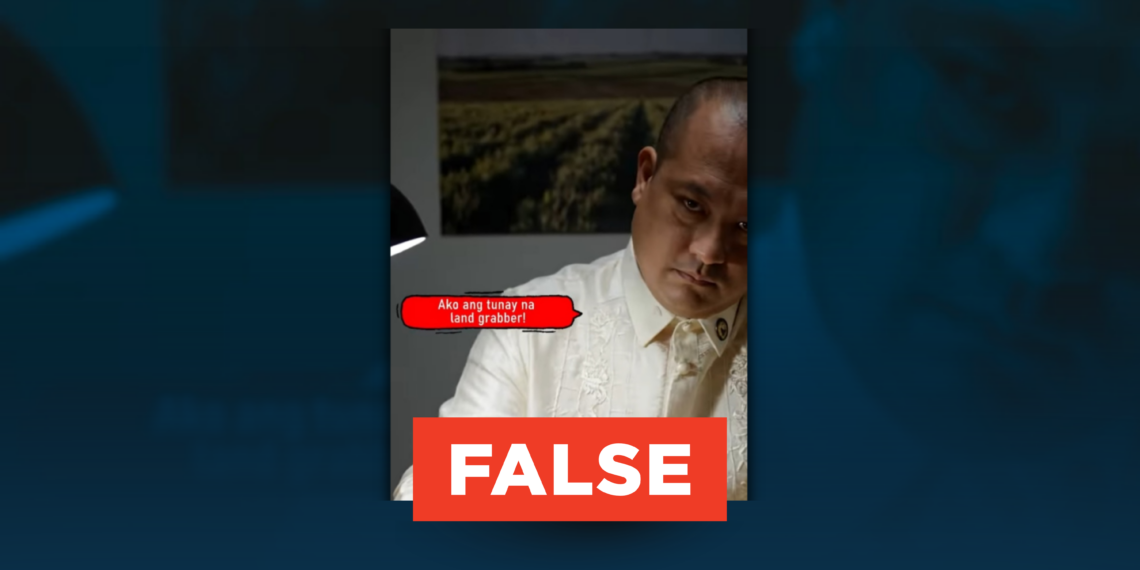FACT CHECK: No verified Camarines Sur resident criticizing Rep. Fuentebella over Mayor Polinga’s alleged land-grabbing