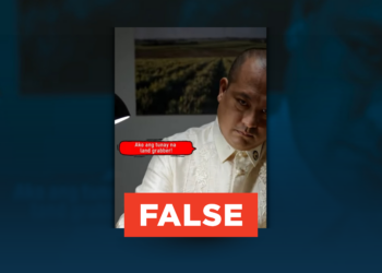 FACT CHECK: No verified Camarines Sur resident criticizing Rep. Fuentebella over Mayor Polinga’s alleged land-grabbing