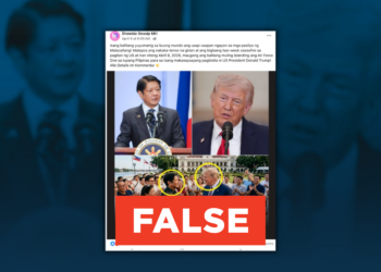 FACT CHECK: No proof Donald Trump is set to visit the Philippines following alleged US-Iran ceasefire
