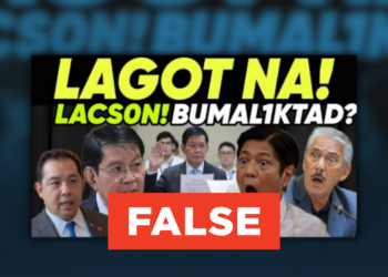 FACT CHECK: Lacson did not demand Marcos’ resignation