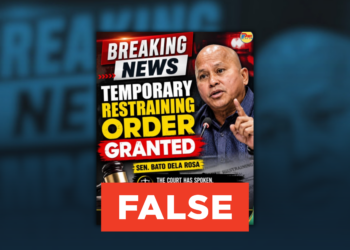 FACT-CHECK: Why Did the Supreme Court Deny Bato Dela Rosa’s TRO Request? 