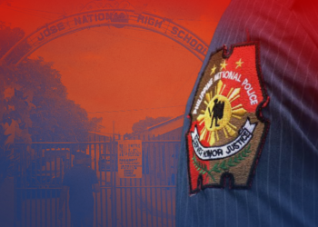 What does restrictive custody mean for the policewoman linked to the Tacloban school shooting?