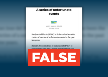 FACT CHECK: San Jose del Monte station is NOT included in MRT-7