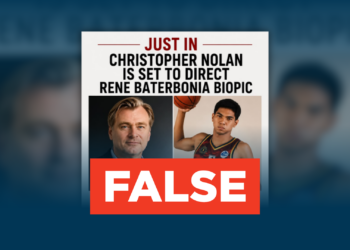 FACT-CHECK: Oscar-winning director Christopher Nolan is directing a Rene Baterbonia biopic