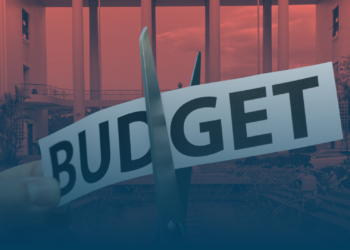 Why is UP not safe from facing large budget cuts?